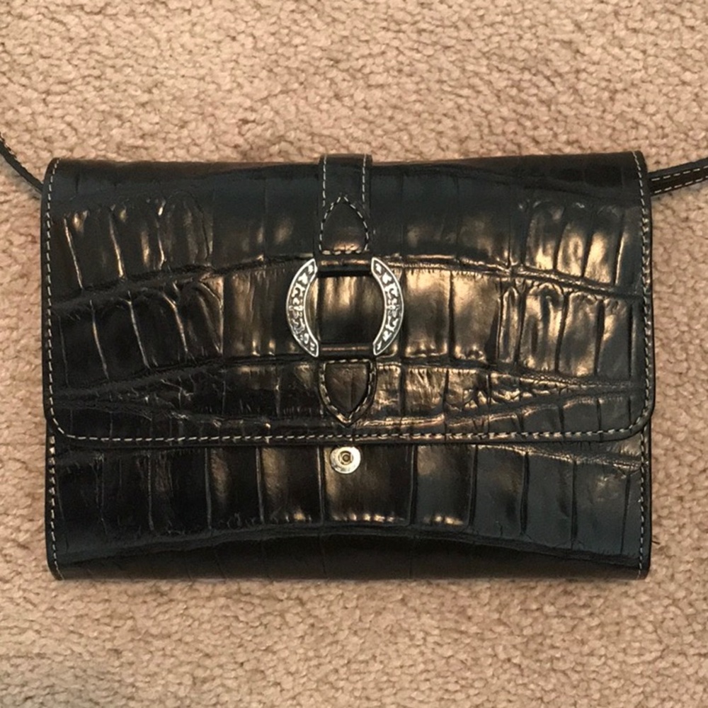 Brighton Crossbody Travel Purse Leather Clutch